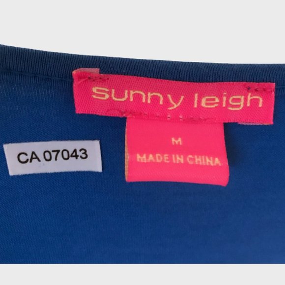 SUNNY LEIGH Royal Blue Sleeveless Top - Picture 3 of 4